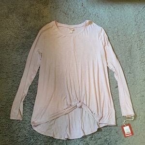 Mossimo Supply Co Knot-front Top